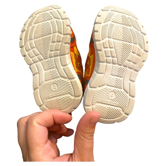 Disney Cars Orange Sneakers - Picture 3 of 5